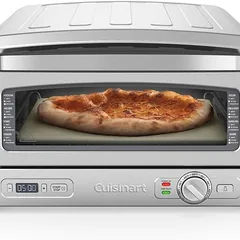 Horno de pizza de interior Cuisinart con kit completo